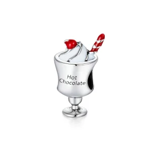 (image for) Pandora Style Silver Hot Chocolate Charm - SCC1495