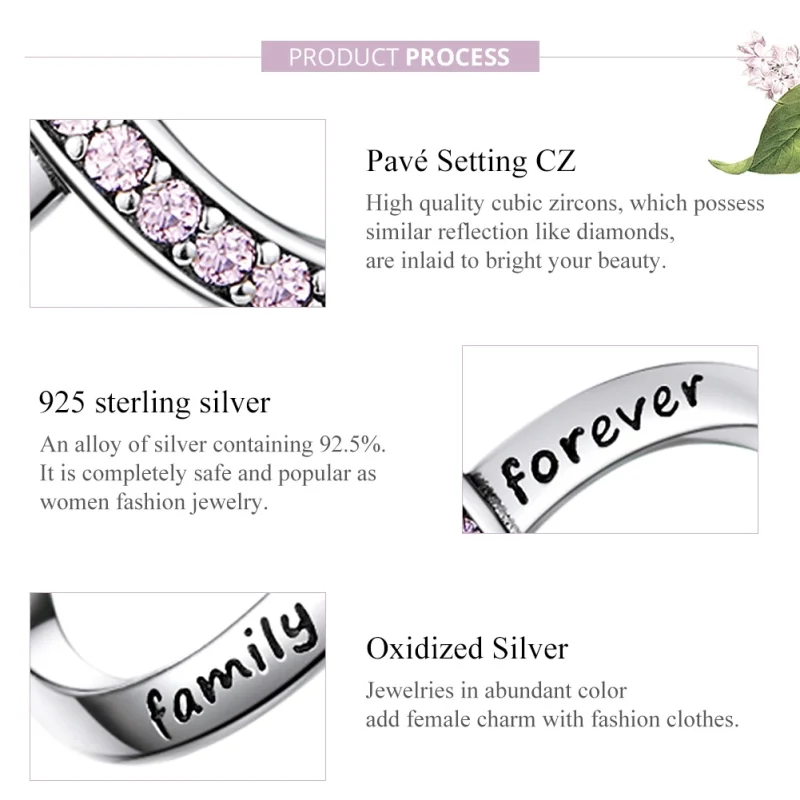 (image for) Pandora Style Silver Infinity Charm - SCC1146-Pk - View 3