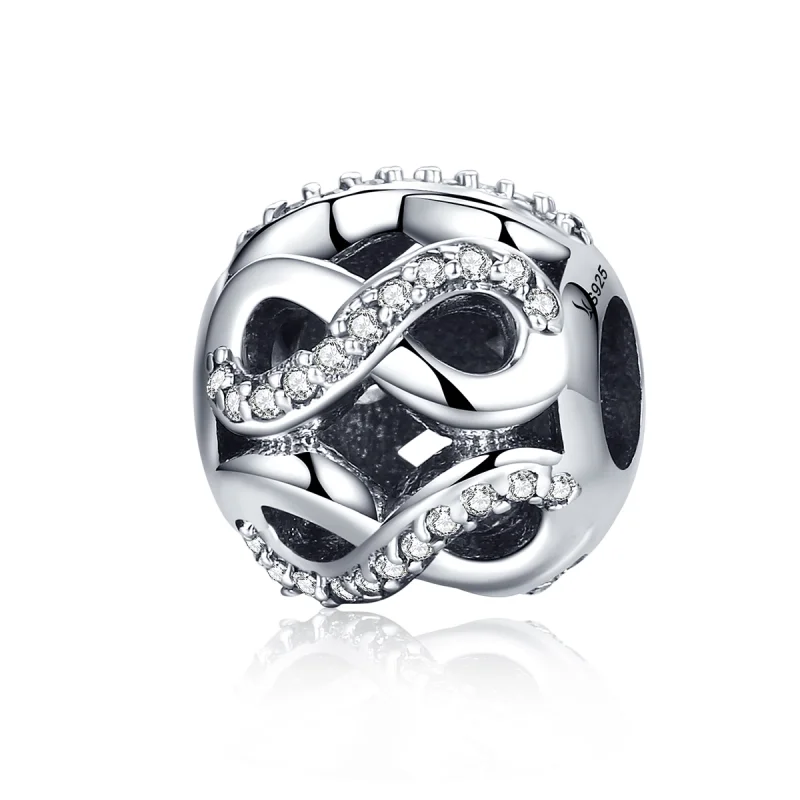(image for) Pandora Style Silver Infinity Charm - SCC141 - Product Image