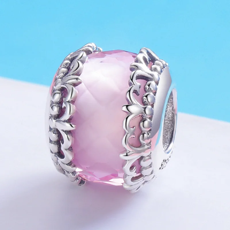 (image for) Pandora Style Silver Iris Charm - SCC711 - View 4
