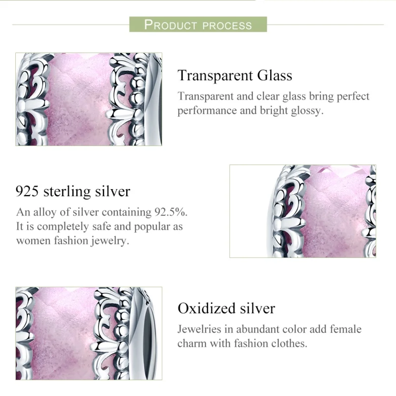 (image for) Pandora Style Silver Iris Charm - SCC711 - View 6