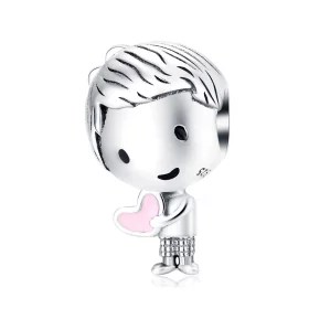 Pandora Style Silver Its A Boy Charm - SCC1334 Pandora Style Silver Its A Boy Charm - SCC1334