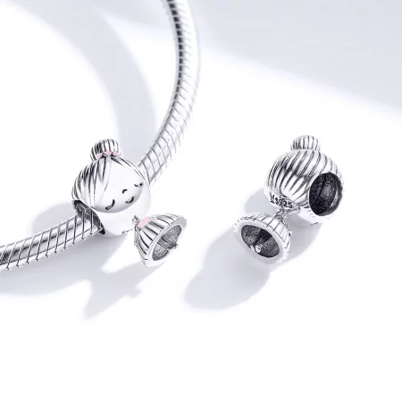 Pandora Style Silver Its A Girl Charm - SCC1335