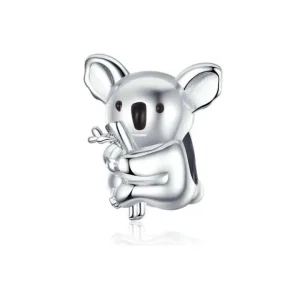 (image for) Pandora Style Silver Koala Bear Charm - BSC093