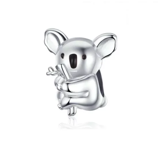 Pandora Style Silver Koala Bear Charm - BSC093