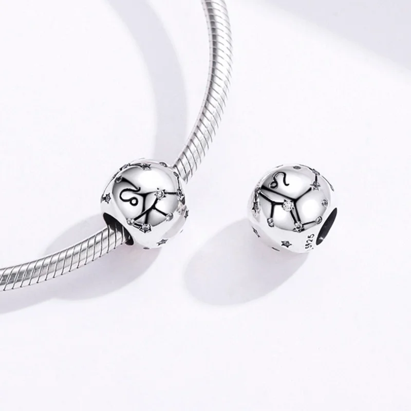 (image for) Pandora Style Silver Leo Charm - SCC1218-5 - View 5