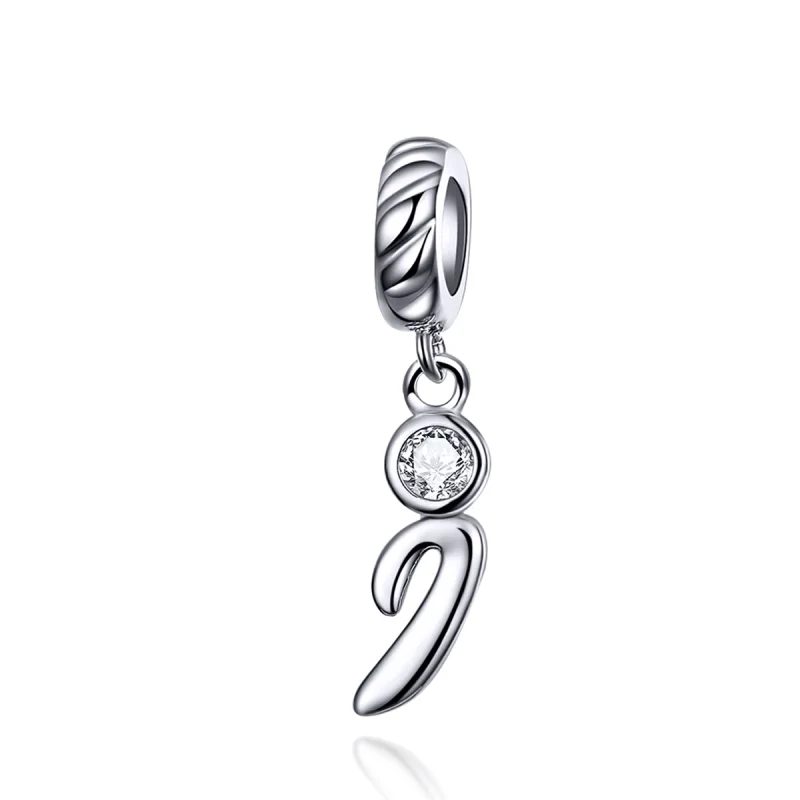 (image for) Pandora Style Silver Letter I Dangle - SCC1183-I - Product Image