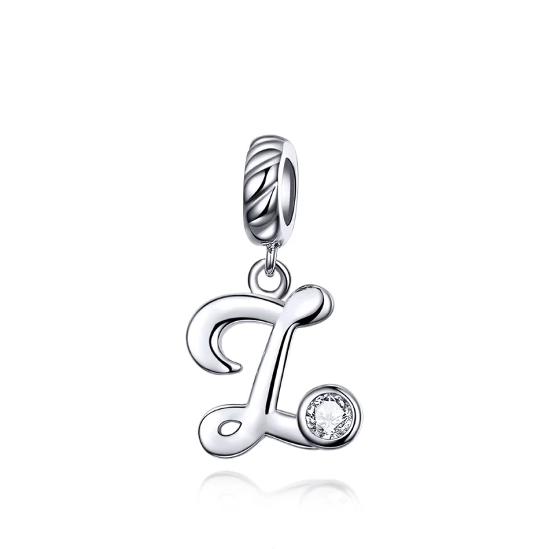 (image for) Pandora Style Silver Letter Z Dangle - SCC1183-Z - Product Image