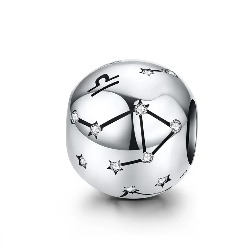 (image for) Pandora Style Silver Libra Charm - SCC1218-7 - Product Image