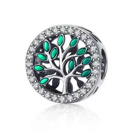 Pandora Style Silver Life Tree Charm - SCC1095 Pandora Style Silver Life Tree Charm - SCC1095
