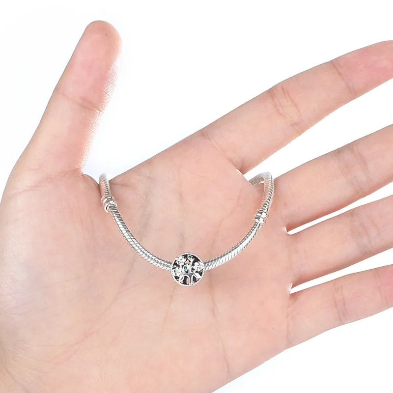 (image for) Pandora Style Silver Life Tree Charm - SCC115 - View 4