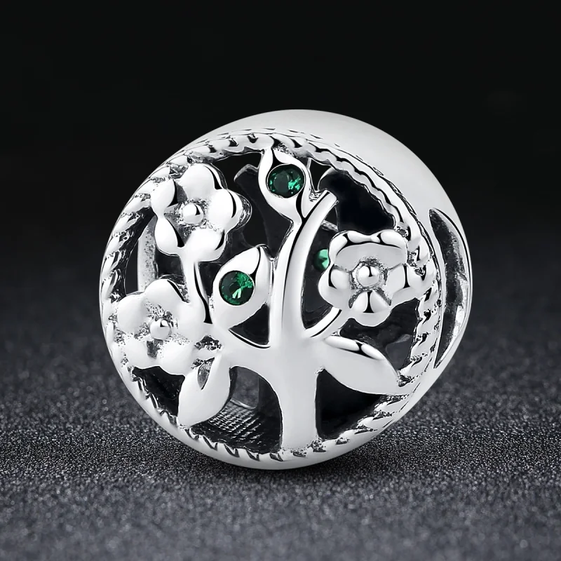 (image for) Pandora Style Silver Life Tree Charm - SCC115 - View 5