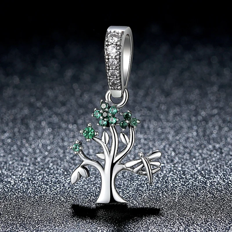 (image for) Pandora Style Silver Life Tree Dangle - SCC117 - View 3