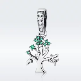 Pandora Style Silver Life Tree Dangle - SCC117 Pandora Style Silver Life Tree Dangle - SCC117