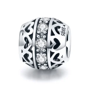 (image for) Pandora Style Silver Listen to Love Charm - SCC523