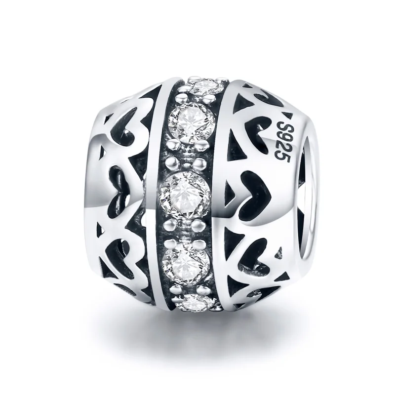 (image for) Pandora Style Silver Listen to Love Charm - SCC523 - Product Image