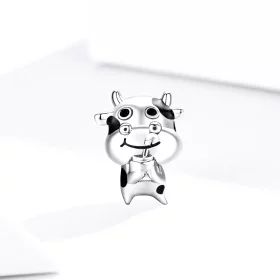 Pandora Style Silver Little Cow Charm - SCC1574 Pandora Style Silver Little Cow Charm - SCC1574