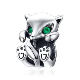 Pandora Style Silver Little Fox Charm - SCC1290 Pandora Style Silver Little Fox Charm - SCC1290