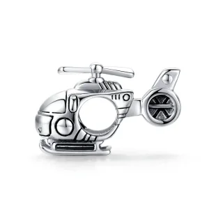 Pandora Style Silver Little Helicopter Charm - SCC1699 (image for) Pandora Style Silver Little Helicopter Charm - SCC1699