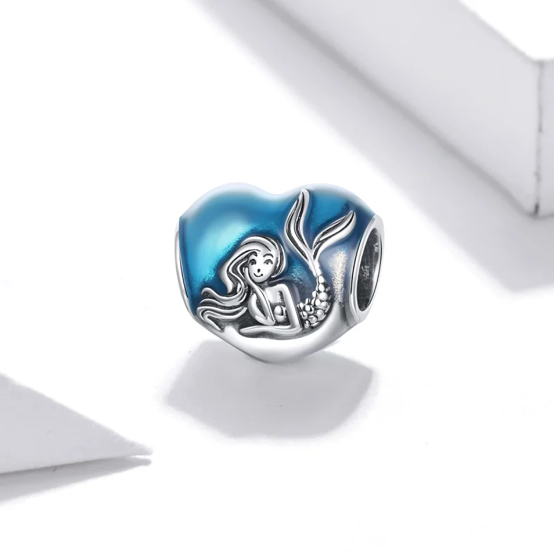 (image for) Pandora Style Silver Little Mermaid Dream Charm - SCC1801 - View 2