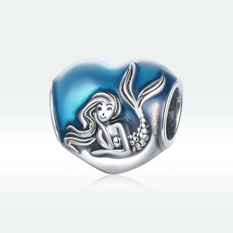 (image for) Pandora Style Silver Little Mermaid Dream Charm - SCC1801 - View 5