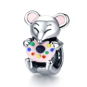 (image for) Pandora Style Silver Little Mouse Charm - SCC1318