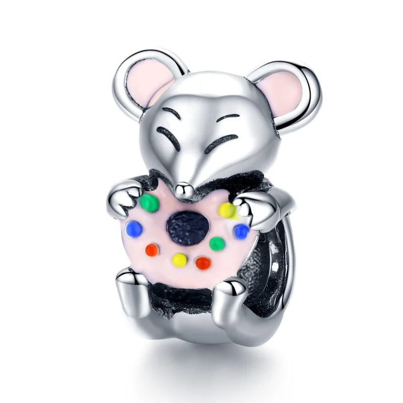 (image for) Pandora Style Silver Little Mouse Charm - SCC1318 - Product Image