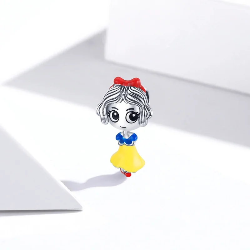 (image for) Pandora Style Silver Little Princess Charm - SCC1814 - View 2