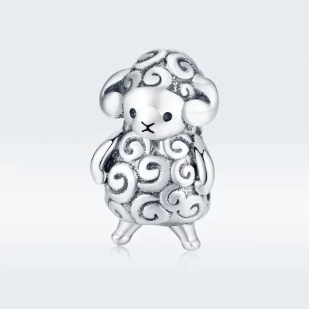 Pandora Style Silver Little Sheep Charm - BSC187
