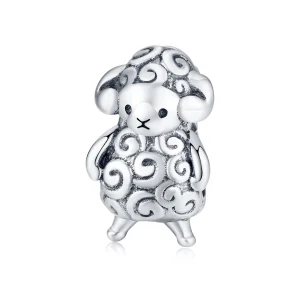 (image for) Pandora Style Silver Little Sheep Charm - BSC187