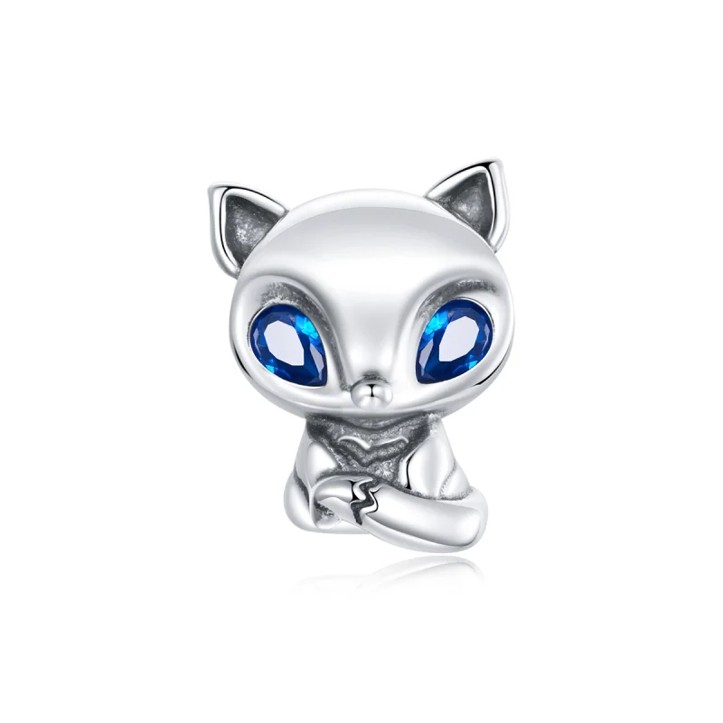 (image for) Pandora Style Silver Lively Little Fox Charm - SCC1808 - Product Image