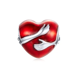Pandora Style Silver Love Hugs Charm - SCC1847 (image for) Pandora Style Silver Love Hugs Charm - SCC1847