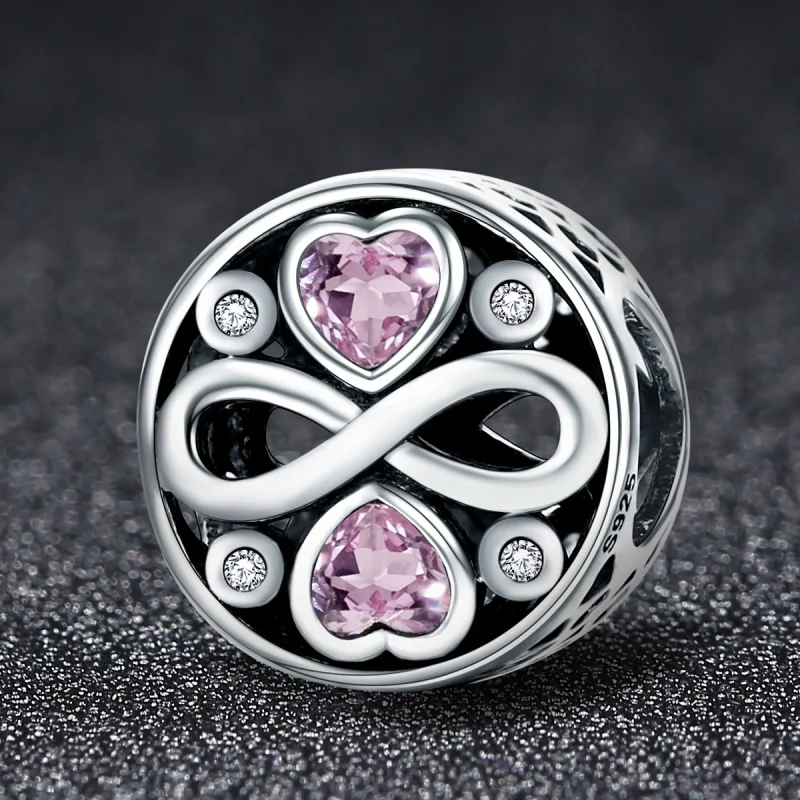 (image for) Pandora Style Silver Love Lasts Charm - SCC240 - View 2