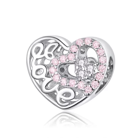 Pandora Style Silver Love of Life Charm - SCC1301 Pandora Style Silver Love of Life Charm - SCC1301