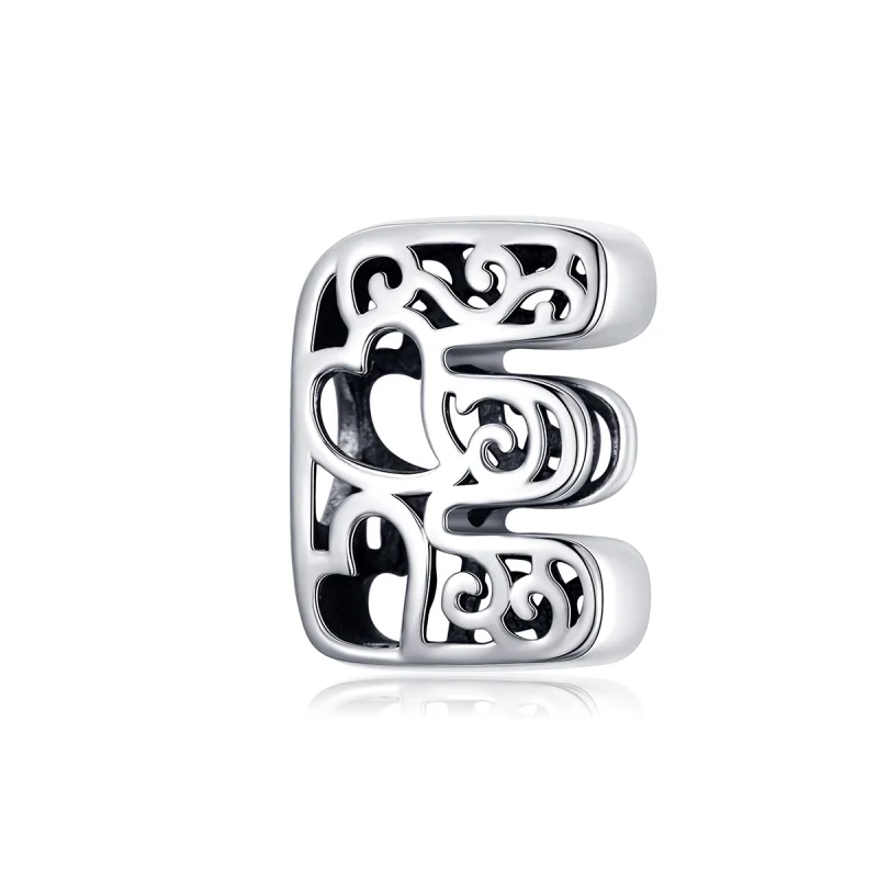 (image for) Pandora Style Silver Magic Letter E Charm - SCC1229-E - Product Image