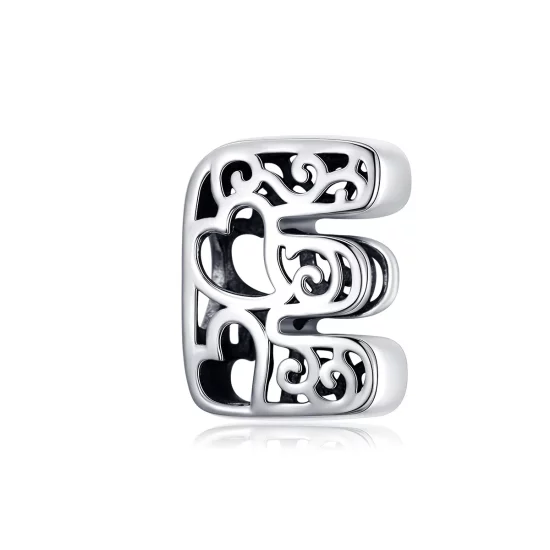 Pandora Style Silver Magic Letter E Charm - SCC1229-E