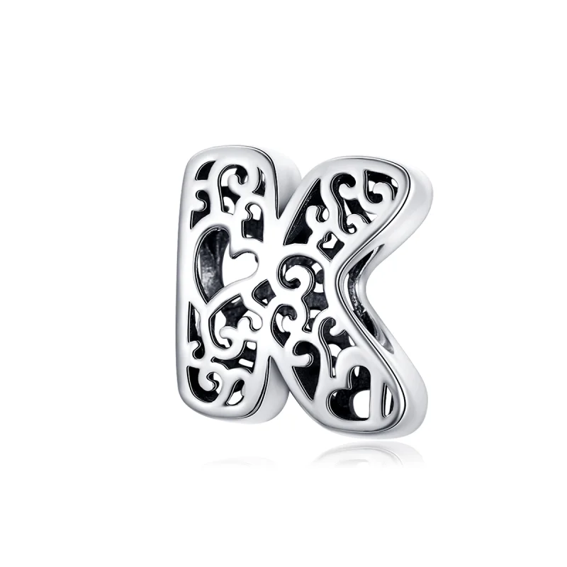 (image for) Pandora Style Silver Magic Letter K Charm - SCC1229-K - Product Image