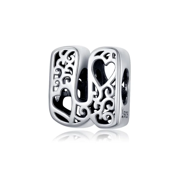 (image for) Pandora Style Silver Magic Letter U Charm - SCC1229-U