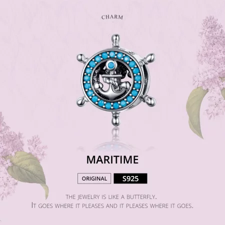 Pandora Style Silver Maritime Charm - SCC1200