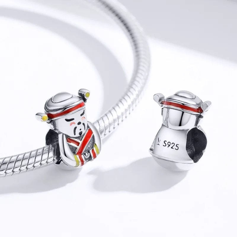 (image for) Pandora Style Silver Master of Wealth Charm - SCC1373 - View 4