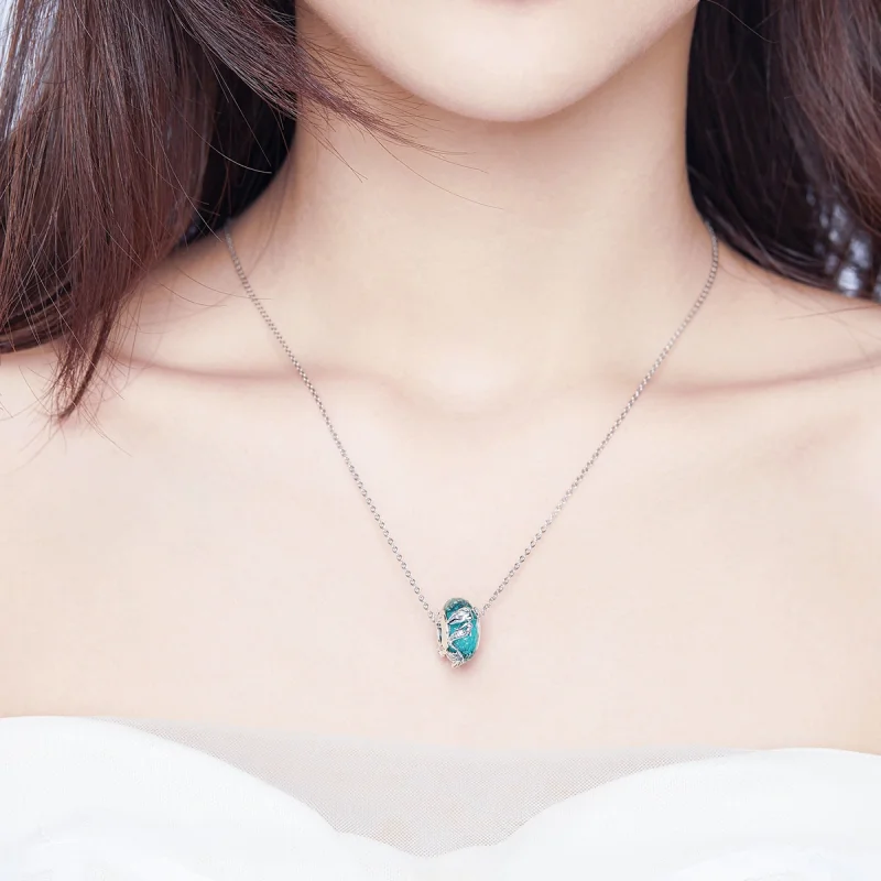 (image for) Pandora Style Silver Mermaid Charm - SCC1154 - View 3