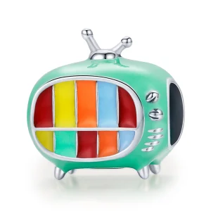 (image for) Pandora Style Silver Mini Color Tv Charm - SCC1861