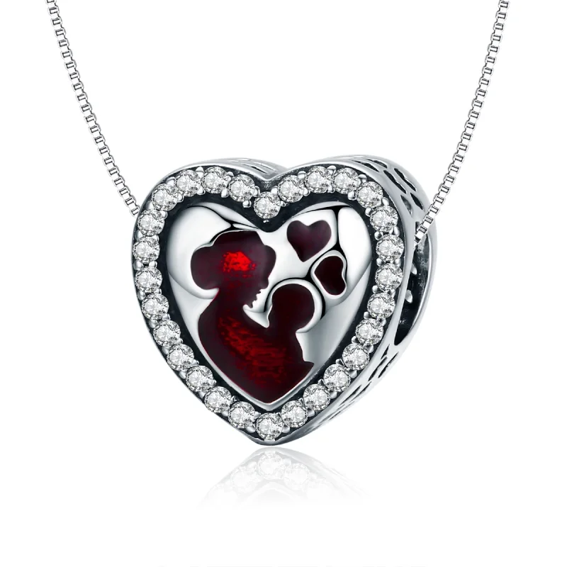 (image for) Pandora Style Silver Mom And Son Charm - SCC634 - View 7