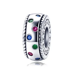 (image for) Pandora Style Silver Moment of First Encounter Spacer - SCC1005
