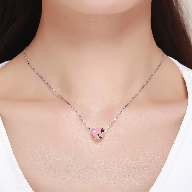 (image for) Pandora Style Silver Motherly Love Confession Charm - SCC652 - View 6