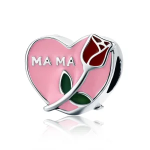 (image for) Pandora Style Silver Motherly Love Confession Charm - SCC652