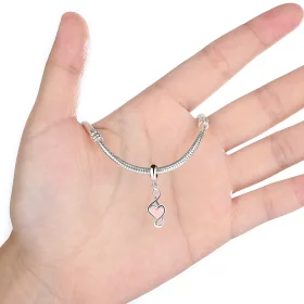 Pandora Style Silver Musical Notes Dangle - SCC110 Pandora Style Silver Musical Notes Dangle - SCC110