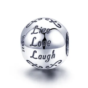 (image for) Pandora Style Silver My Happy Life Charm - SCC966