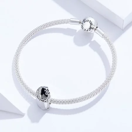 Pandora Style Silver Number 0 Charm - SCC1418-0