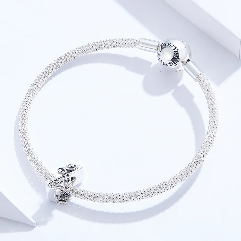 (image for) Pandora Style Silver Number 1 Charm - SCC1418-1 - View 3